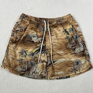 J. Crew Men's tropical swim surf dock board shorts